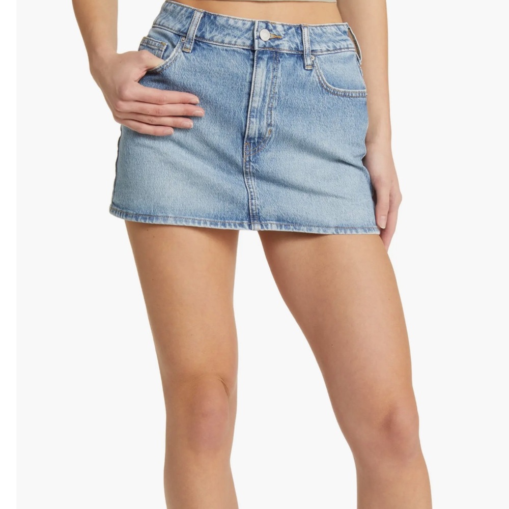 Pacsun Bella Mini Denim Skirt